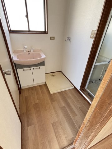 吉田戸建の洗面所