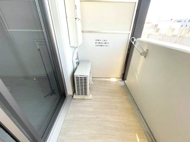 スプランディッド難波SOUTHのバルコニー