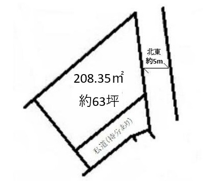小山市大字乙女の土地図