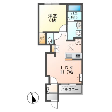 Ｃｏｍｏｄｏの間取り