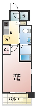 エスリード京橋ノースプレイスの間取り