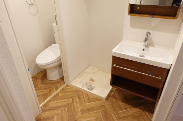 【洗面所】 | セレニテ谷九プリエ