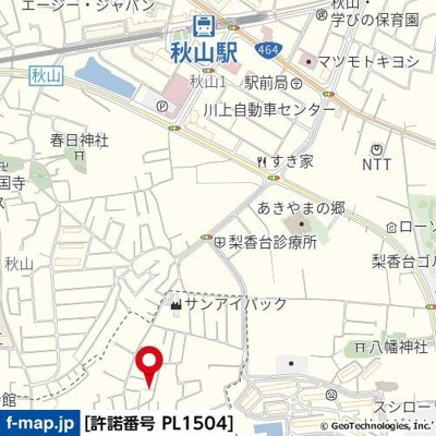 【地図】 | 稲越戸建