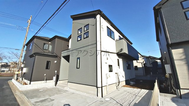 飯能市征矢町・全7棟　新築一戸建　2号棟の外観|【全7棟・2号棟】室内ご見学可能です！是非お気軽にお問い合わせください♪