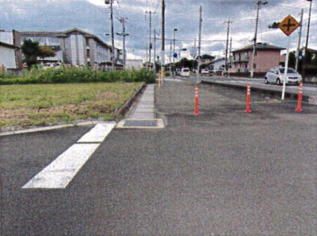 水戸市内原町　77坪土地の外観