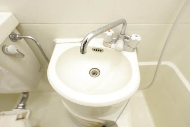 酒井ビルの洗面所