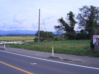 【外観】 | 能代市竹生天神前・売地