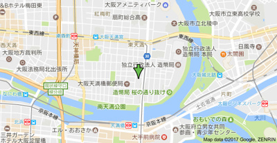 【地図】 | プレサンス天満橋チエロ