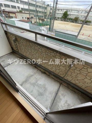 セレブ小若江のバルコニー