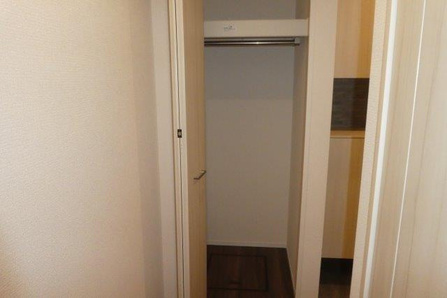 倉敷市日吉町のアパートの収納