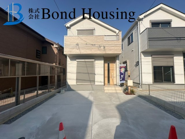 住宅性能評価・お車並列２台駐車可・千鳥が丘　全２棟　2号地の外観