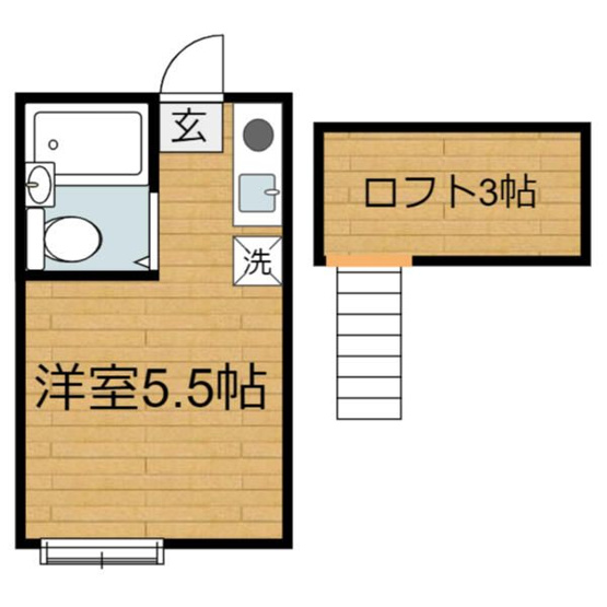 【間取り】 | Ｍフラット永福町