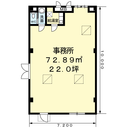 メロディラインの間取り
