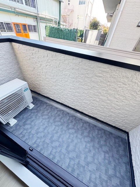 チェリーハイムのバルコニー