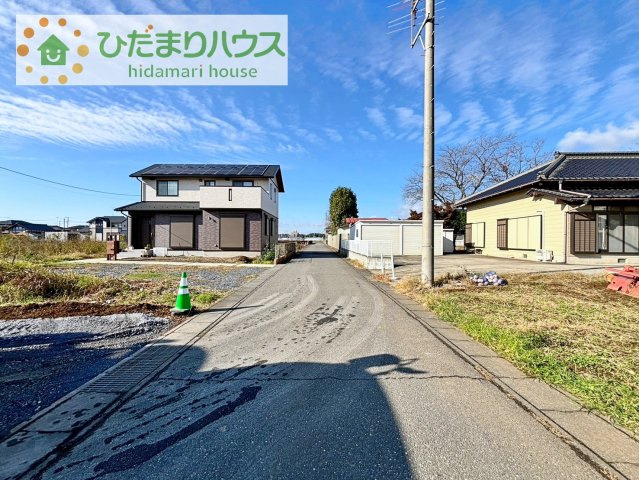 【前面道路含む現地写真】 | 土浦市西根南3丁目　売地　9号地