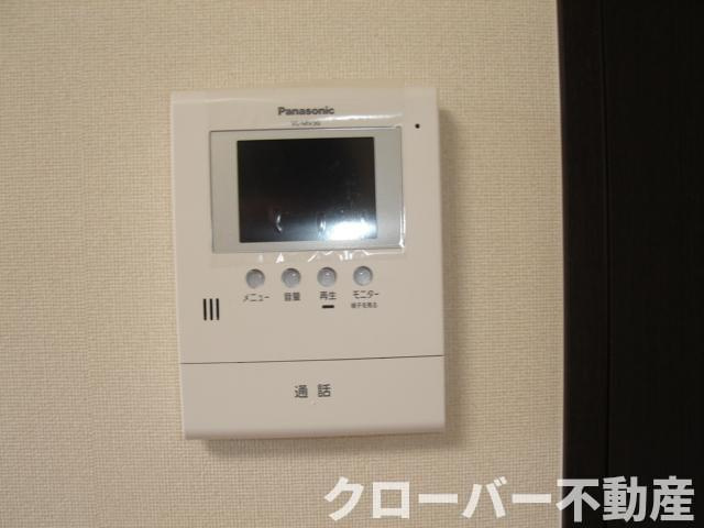 ヴァンルージュⅡのセキュリティ|カメラ付インターホン