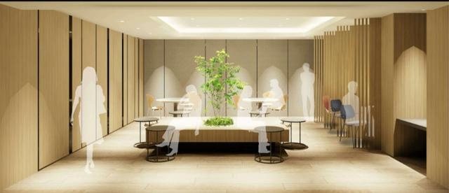 ルフォンプログレ志村坂上のロビー