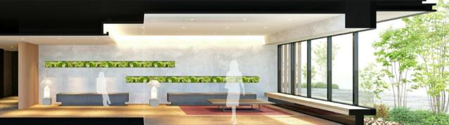 ルフォンプログレ志村坂上のロビー