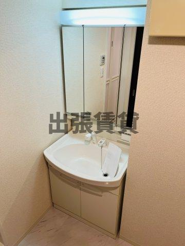 仲介手数料０円！マイアトリア栄の洗面所