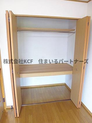 ヴィラコートはなみづきの収納|専用の収納スペースです
