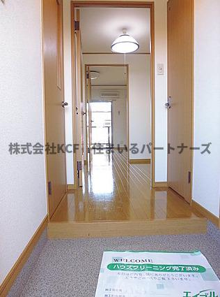 ヴィラコートはなみづきの玄関|落ち着いた玄関です
