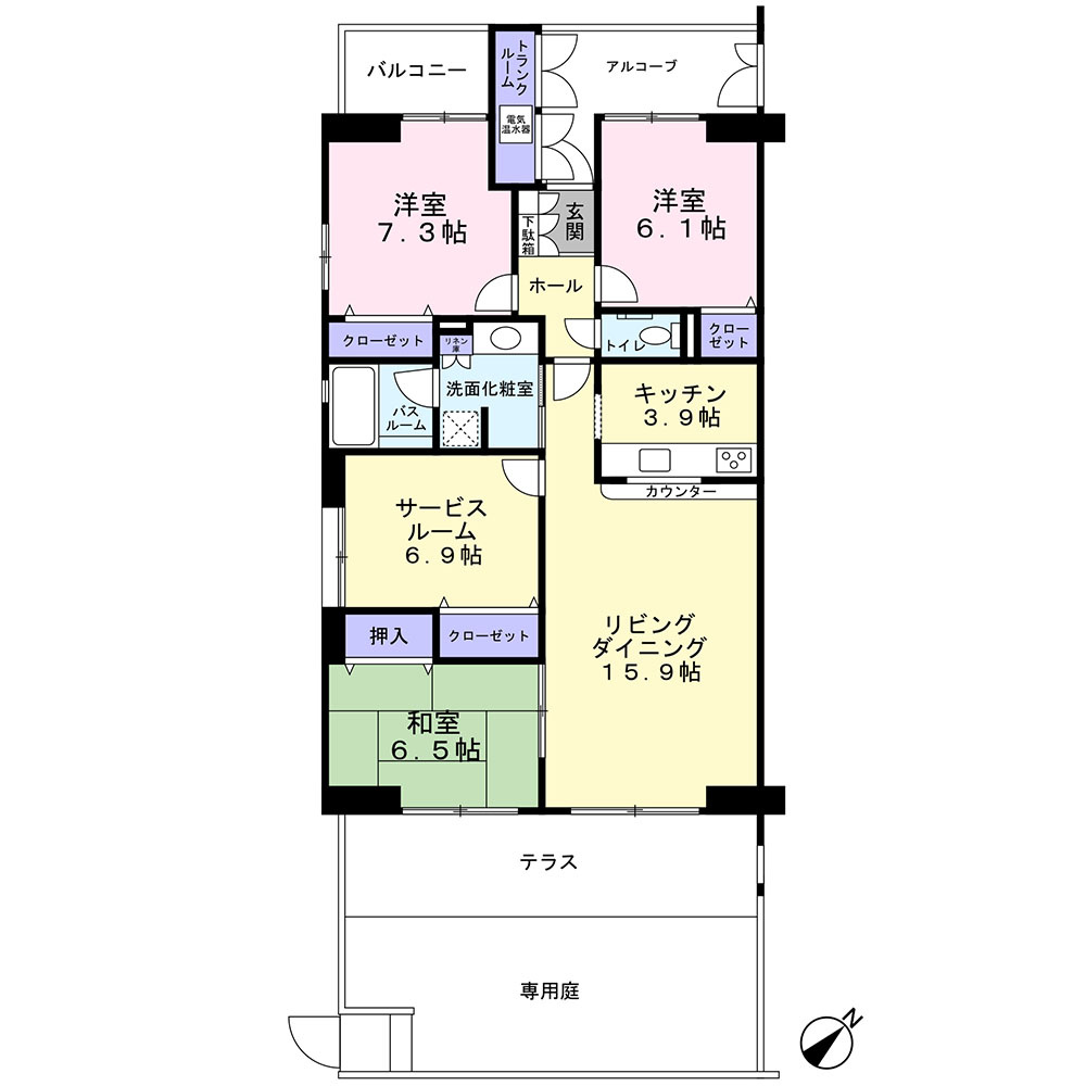 ピュアライフ草間Ⅲの画像