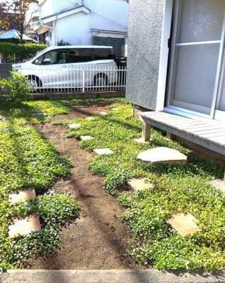 【庭】 | 向原5丁目貸家 | お庭の付いた物件です