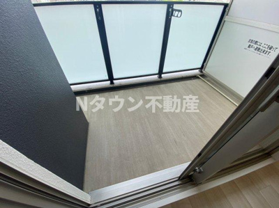 【バルコニー】 | エステムコート名古屋黒川シャルマン | お洗濯にも便利なバルコニー付き