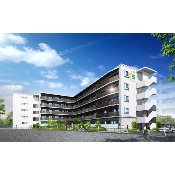 スプランディッド茨木天王の外観パース