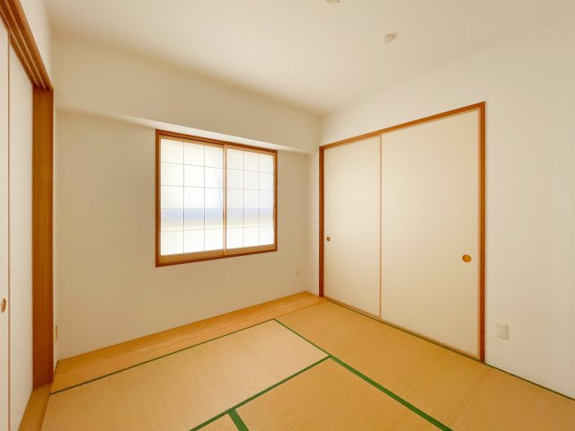 岡本ハウベスの和室|落ち着いた雰囲気の和室付きです