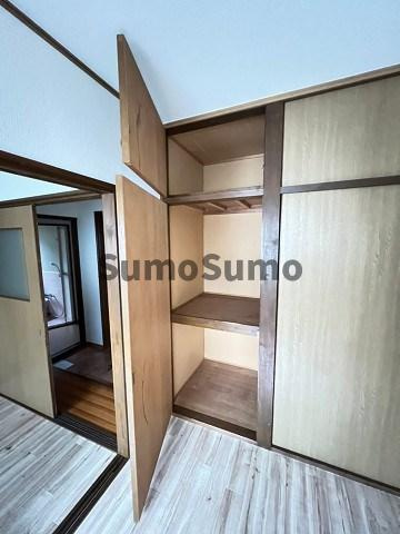 阪本ハイツの収納|大きなスペースがあり、収納には困りません