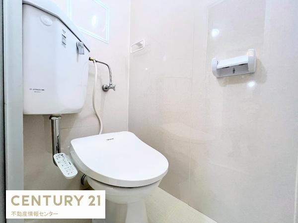 【トイレ】 | 南朝潮コーポ１号棟 | 温水洗浄機能付き便座！