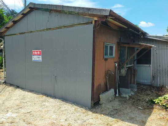 栗東市荒張の倉庫の外観|外観です