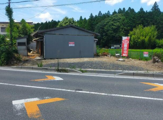栗東市荒張の倉庫の外観|外観です