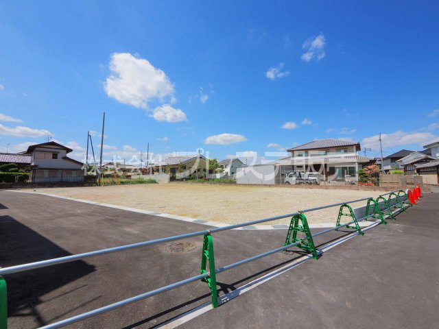奈良市秋篠町の新築一戸建のその他|現地写真（建物の建築工事を開始する前に撮影したものです）※現地に係員は常駐しておりません。