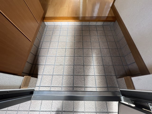 サニーハートＡの玄関