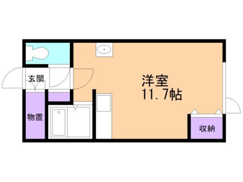 はまだ荘の間取り