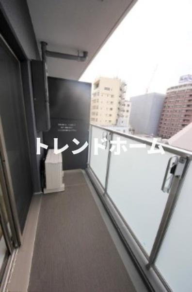 ドゥーエ立売堀のバルコニー|選べる家電プランあり！！