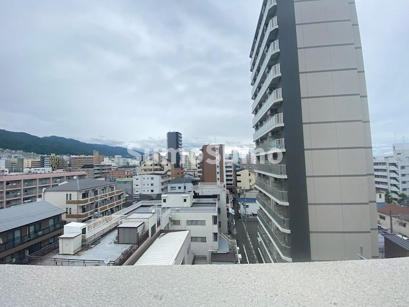 神戸市中央区日暮通４丁目の賃貸マンションの展望