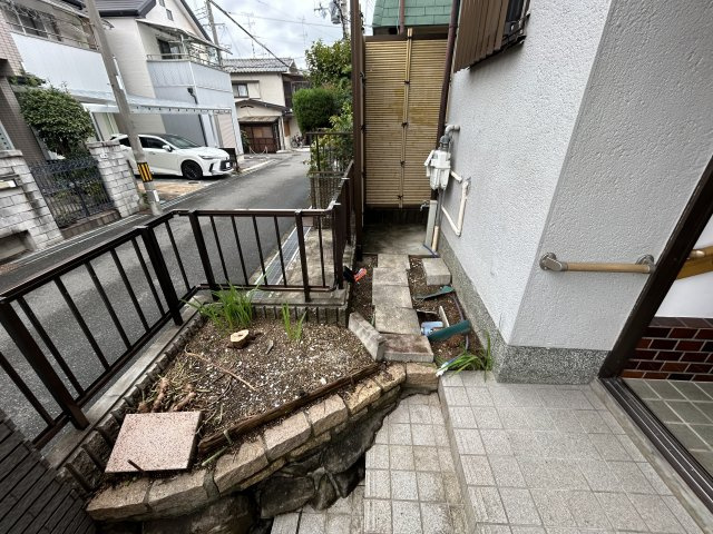 河内長野市木戸町戸建の庭