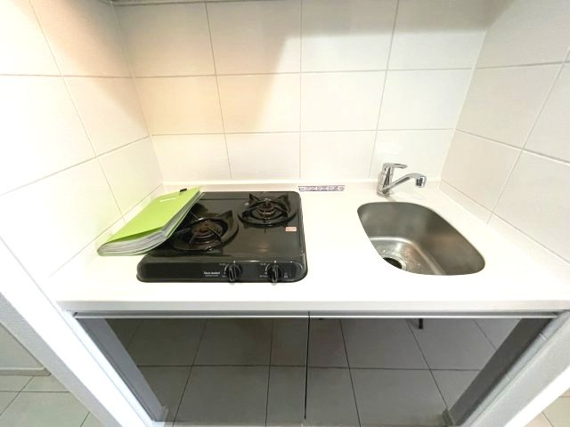Fortuney北堀江(旧:Dimus北堀江）のキッチン