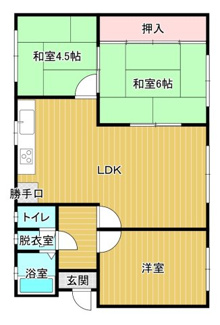 【間取り】 | 鳥取市面影1丁目戸建て