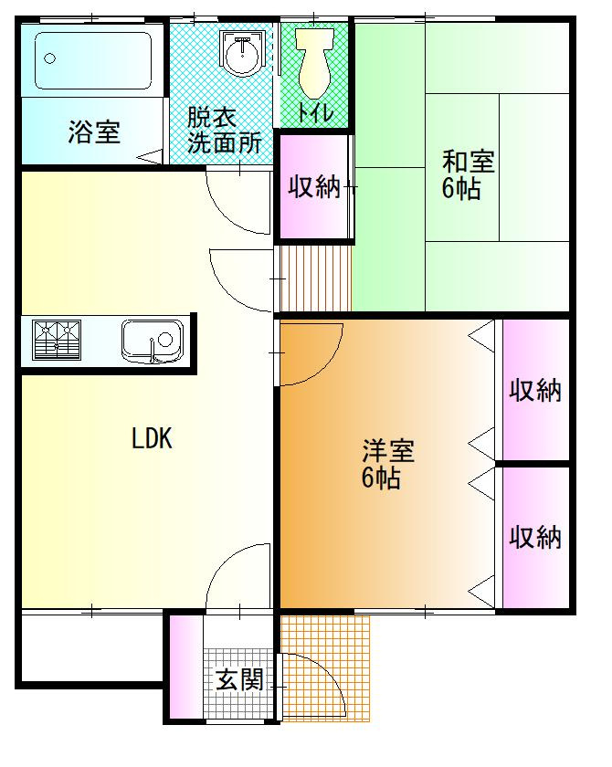 フォレストヴィラ足利の間取り