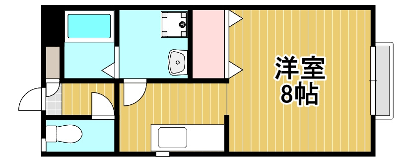 みほ・コーポⅡの間取り