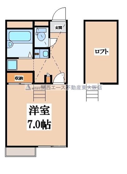 【間取り】 | レオパレス夢２番館