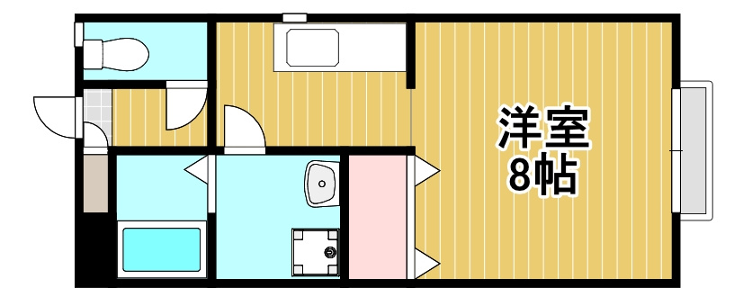 みほ・コーポⅡの間取り