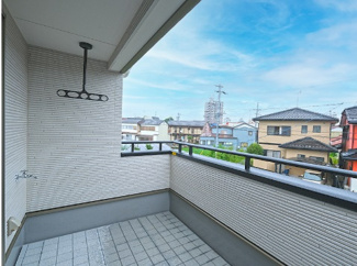 【バルコニー】 | 岐阜市鏡島新築分譲全10区画！太陽光発電システム搭載！ZEH住宅！耐震等級3・住宅性能評価書取得！