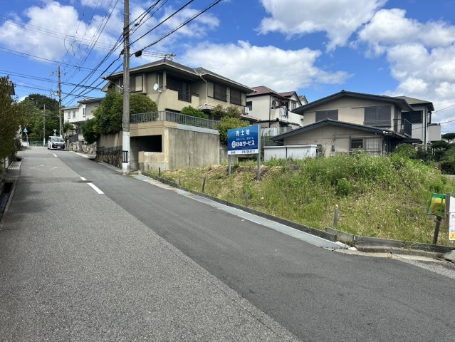 垂水区神陵台8丁目土地の外観|南西側からの写真