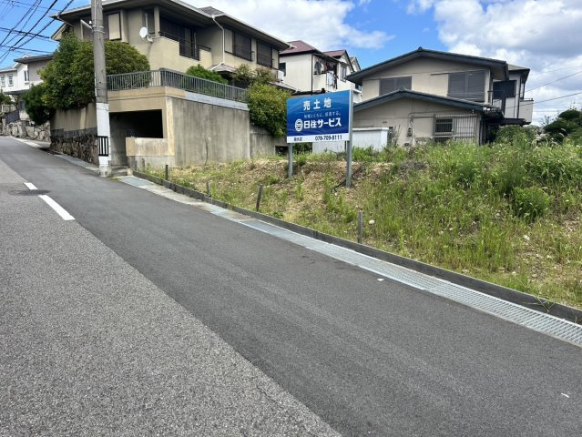 垂水区神陵台8丁目土地の外観|南西側からの写真