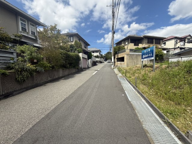 垂水区神陵台8丁目土地の外観